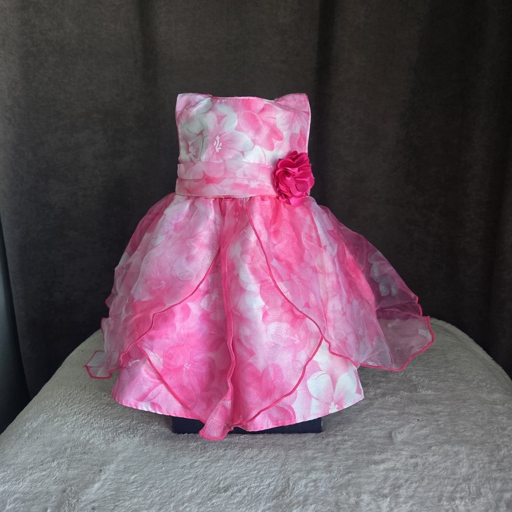 Newberry 12m Baby Pink Floral Dress